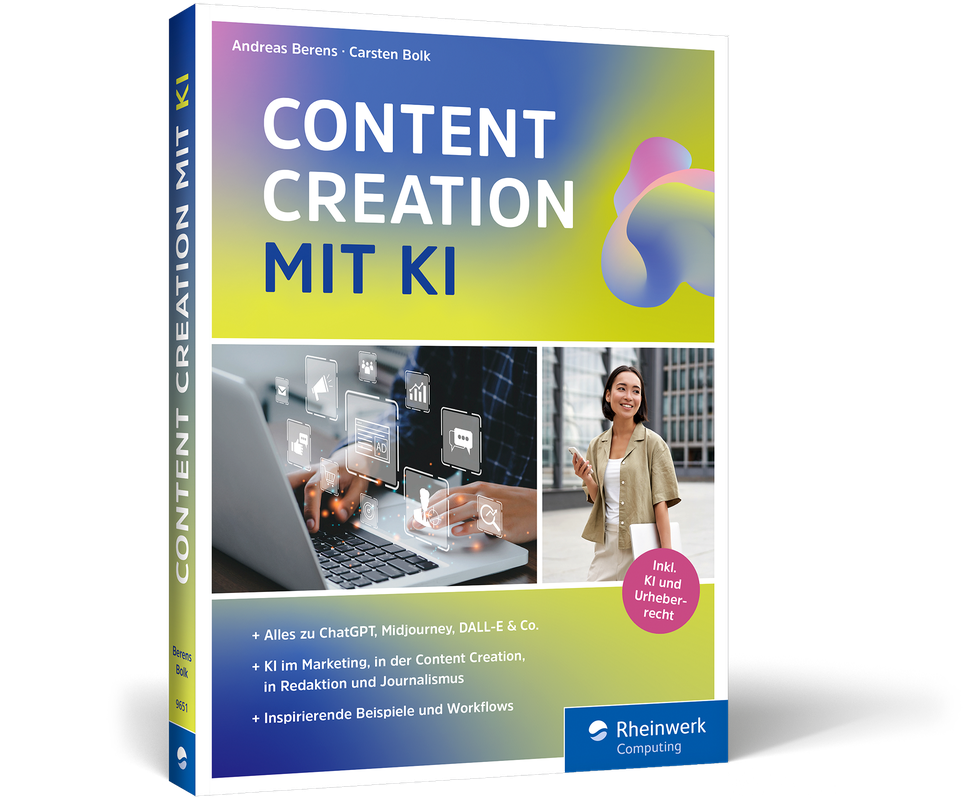 Buch „Content Creation mit KI“